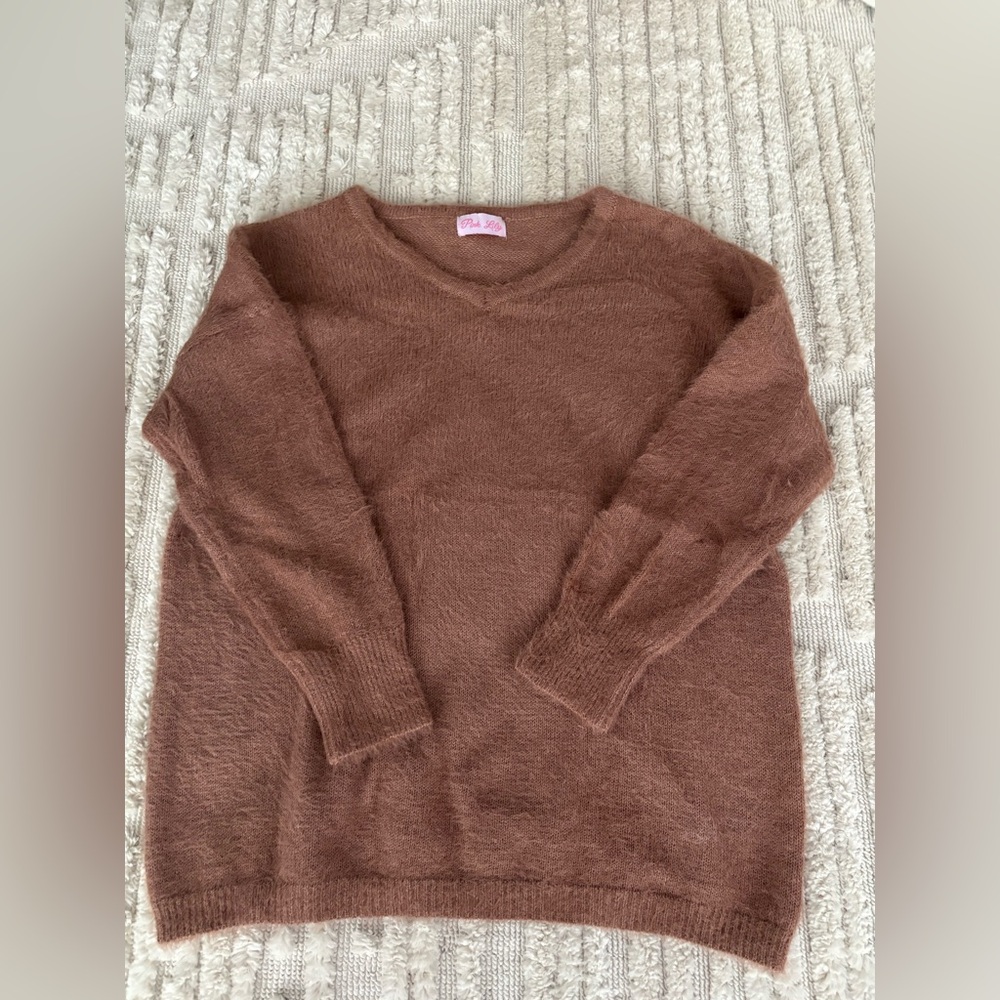 Pink Lily Sweater